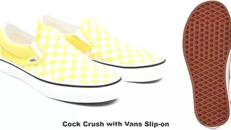 VANS Slip-on Cock Crush and Cum