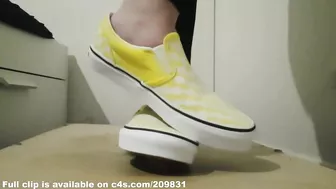 VANS Slip-on Cock Crush and Cum