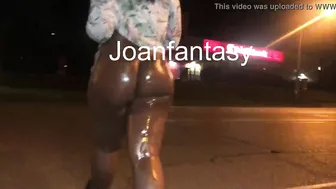 Night time nude walk