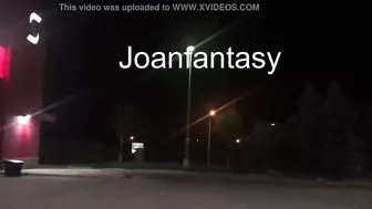 Night time nude walk