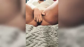 Horny pissing with a strong orgasm