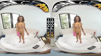 VIRTUAL PORN - Busty Brunette Babi Star In Virtual Reality Will Put Smile On Your Face And Boner In Your Hands