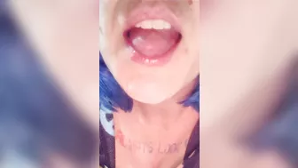 Sexy Smoker Spit Play Big Tits Pop Out On Live Stream