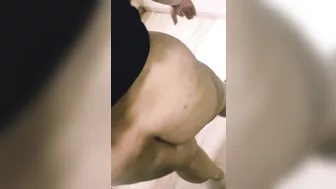 Indian Bbw Girlfriend Striping Before Going to Bath