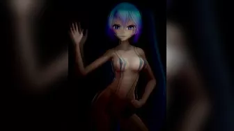 MMD R18+ Miku Micro bikini Excuse me [ short ver ]