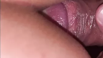 Wet pussy masturbation end with anal fuck