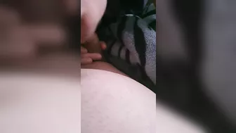 Step mom blowjob under blanket make step son cum on her face and mouth