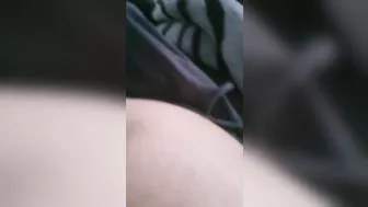 Step mom blowjob under blanket make step son cum on her face and mouth