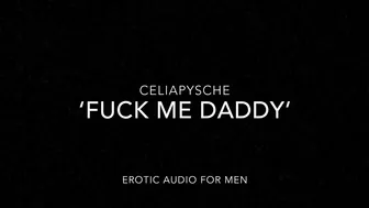 Fucking Myself For Daddy - Erotic Audio for Men