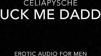 Fucking Myself For Daddy - Erotic Audio for Men