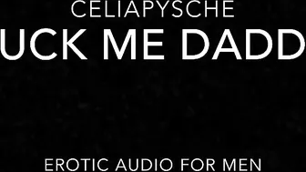 Fucking Myself For Daddy - Erotic Audio for Men