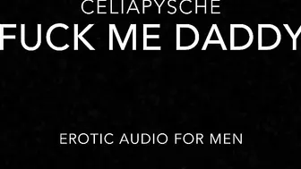 Fucking Myself For Daddy - Erotic Audio for Men