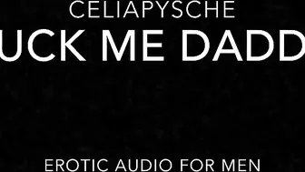 Fucking Myself For Daddy - Erotic Audio for Men