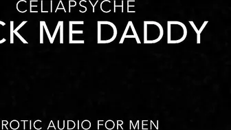 Fucking Myself For Daddy - Erotic Audio for Men