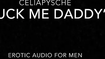 Fucking Myself For Daddy - Erotic Audio for Men