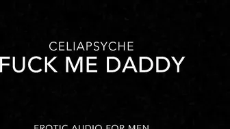 Fucking Myself For Daddy - Erotic Audio for Men