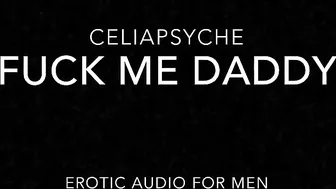 Fucking Myself For Daddy - Erotic Audio for Men