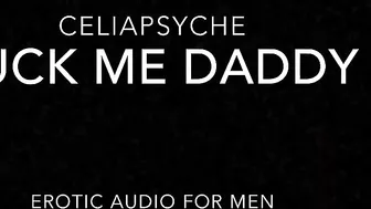 Fucking Myself For Daddy - Erotic Audio for Men