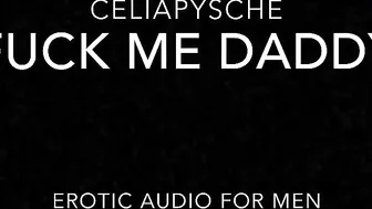 Fucking Myself For Daddy - Erotic Audio for Men