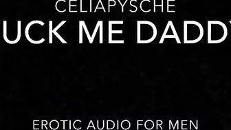 Fucking Myself For Daddy - Erotic Audio for Men