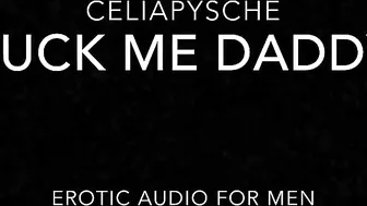 Fucking Myself For Daddy - Erotic Audio for Men