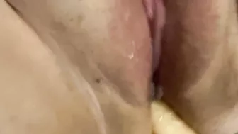 Cumming with dildo in my ass