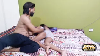 Indian Girl Tight Pussy Fucked And Filled With Hot Cum