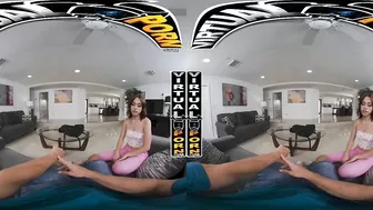 VIRTUAL PORN - Pretty Brunette With Braces (Laya Rae) POV Sex In Virtual Reality