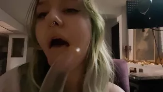 POV I suck you off and f myself with your detached cock