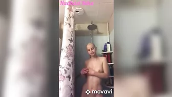 Shower in Blonde burnette