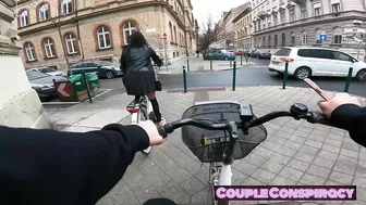 Bike Ride and Flashing though Budapest the Locals Loved It