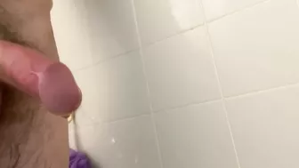 Public Shower Piss