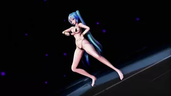 mmd r18 Miku Shorts Middle waisted Balalaika Normal Bikini Topless 3d hentai