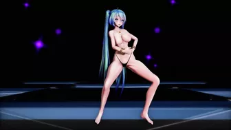 mmd r18 Miku Shorts Middle waisted Balalaika Normal Bikini Topless 3d hentai