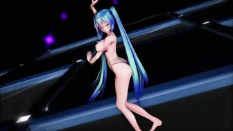 mmd r18 Miku Shorts Middle waisted Balalaika Normal Bikini Topless 3d hentai