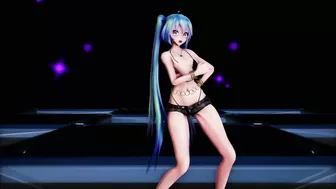 mmd r18 Miku Shorts Middle waisted Balalaika Normal Bikini Topless 3d hentai