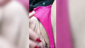 HORNY MILF Tries Not to Get CAUGHT while MASTURBATING in PARKING LOT | AngySin