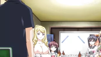 Anime Hentai Virgin Main Character Cums Instantly in front of Sexy Girls