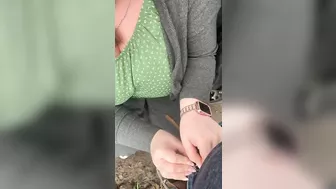 blowjob in the forest