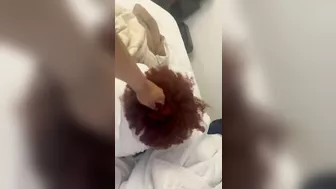 Daddy fucks thick redhead latina