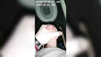 Russian student masturbating in University Toilets after Hard Day