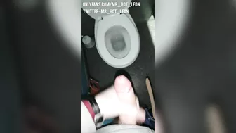 Russian student masturbating in University Toilets after Hard Day