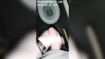 Russian student masturbating in University Toilets after Hard Day