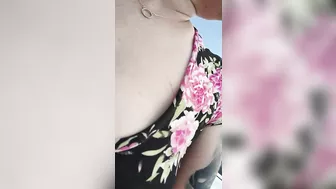 **Public*** Big Titted MILF Flashing Tits While Loading Groceries xxMissSwitchxx