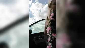 **Public*** Big Titted MILF Flashing Tits While Loading Groceries xxMissSwitchxx