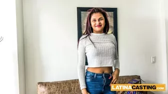 Cute Amateur Mexican Redhead In First Time Homemade Casting