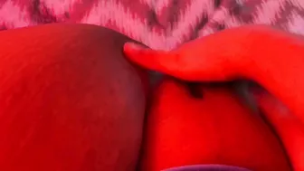 very wet fat pussy fingering moaning