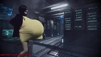 VORE GIRL , ALIEN PREGNANT