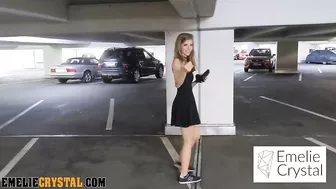 Emelie Crystal - Got horny in the parking garage