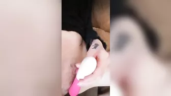 Finally letting myself cum after hours of edging with my vibrator